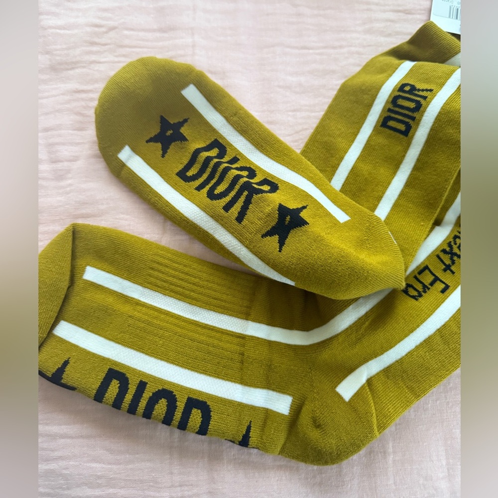 Dior logo socks